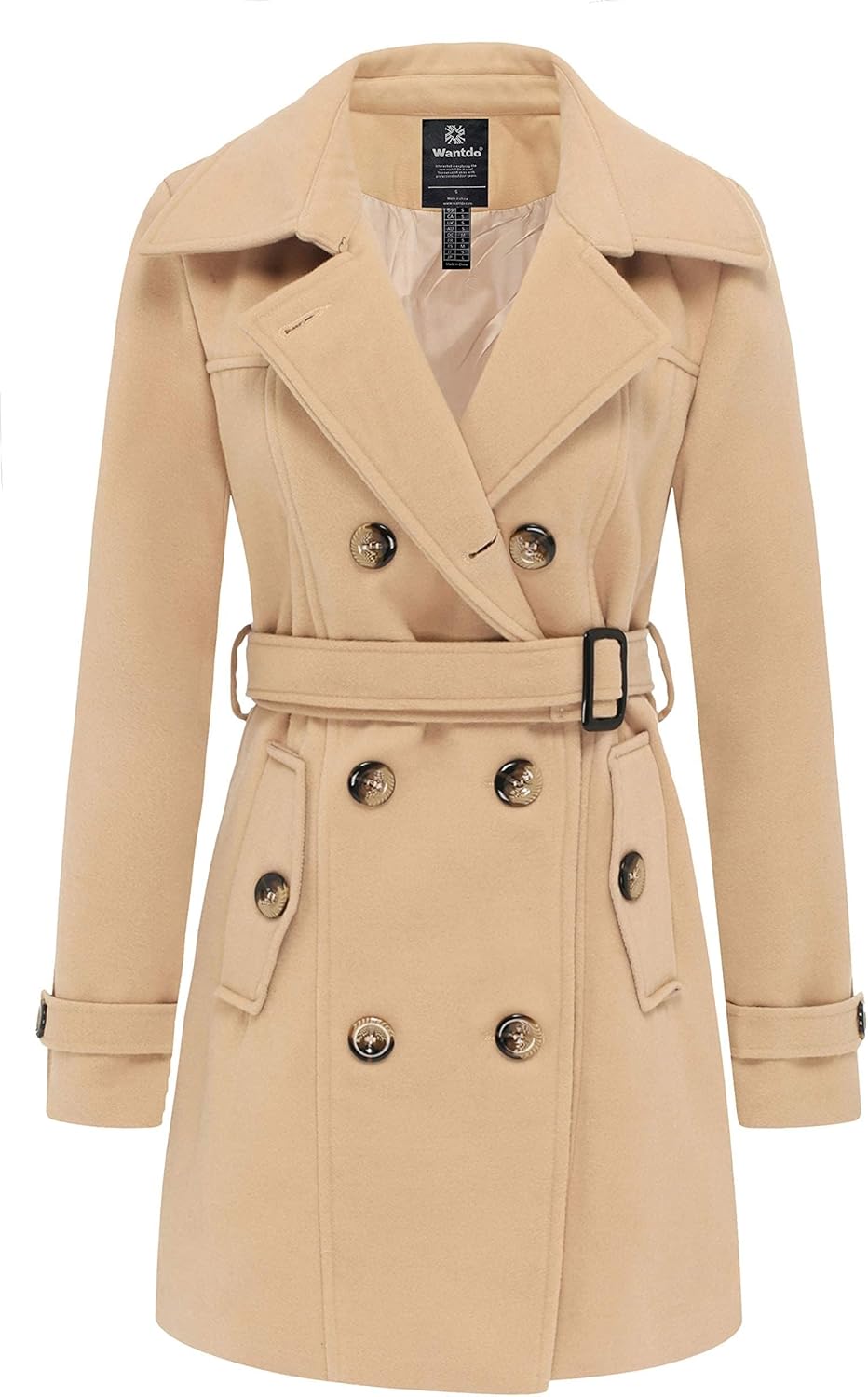 Abrigo Doble Botonadura Mujer Abrigo Doble Botonadura Mujer